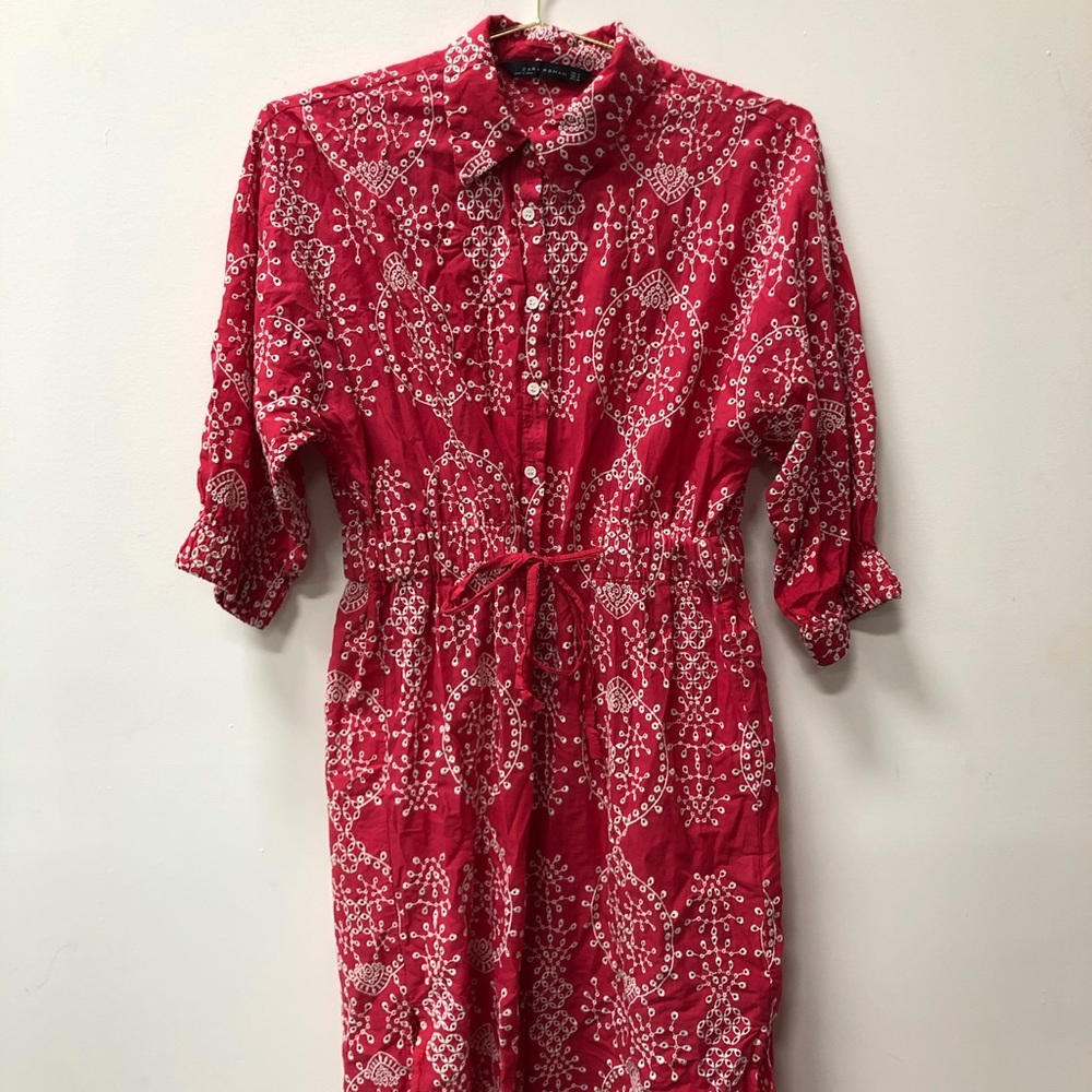 Zara button down tunic